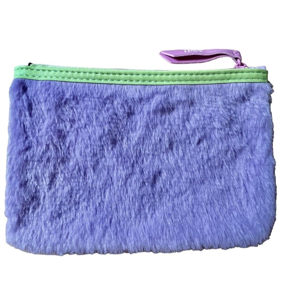 Ipsy Glam Bag January 2023 Coloro WGSN Digital Lavender Furry Empty Glambag